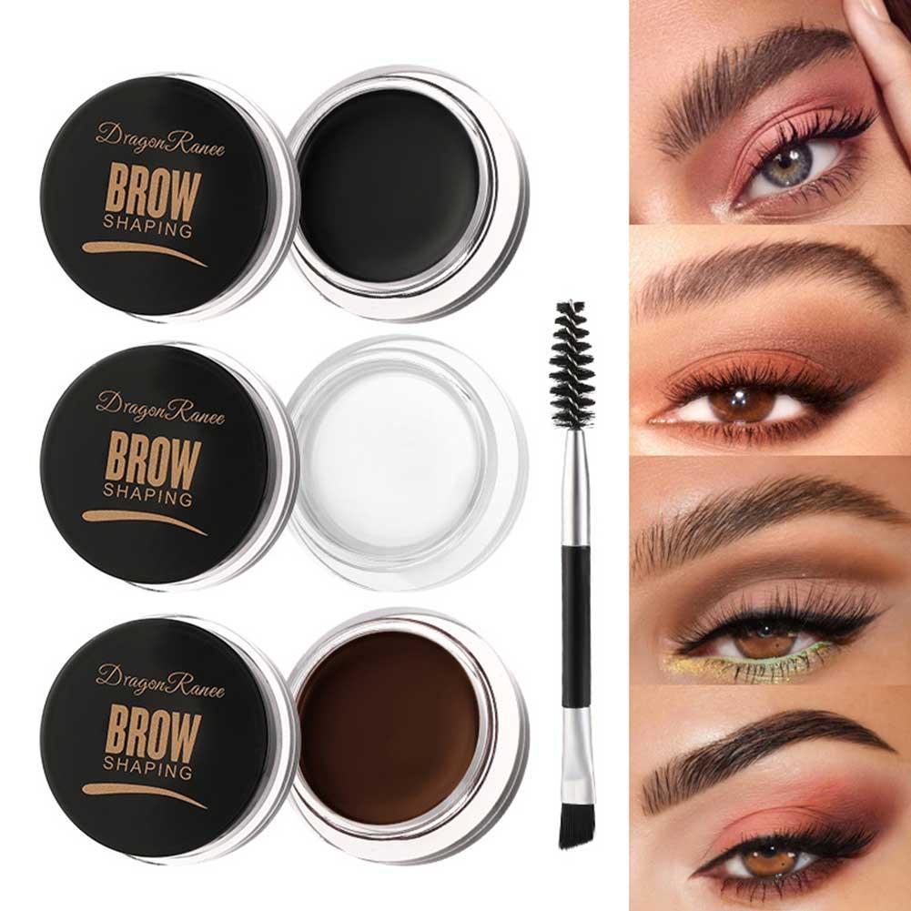 Blush Brush Kabuki - Sopracciglio Styling Colla Pomata Sopracciglio Styling