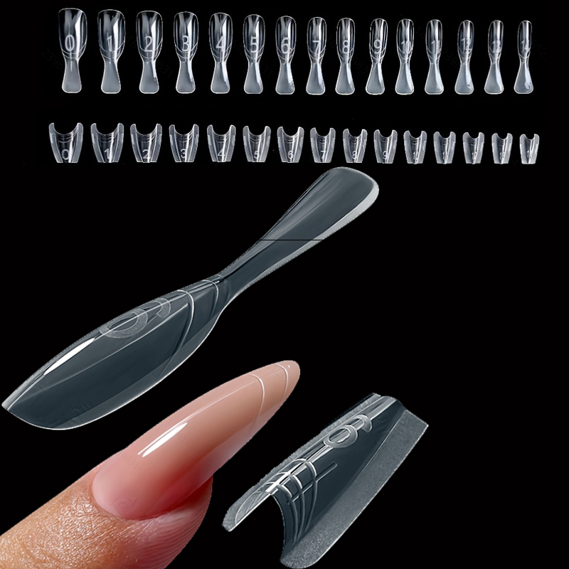 Nail Art Stamping Kit - 240 Pezzi di Forme per Unghie