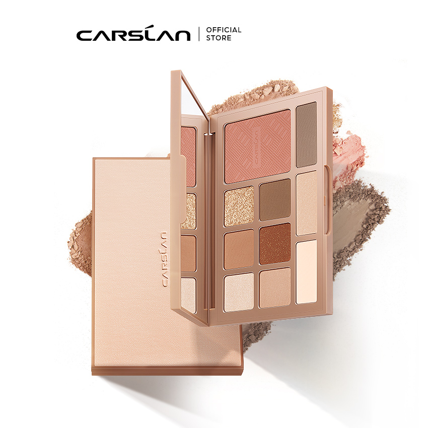 Merit Beauty Makeup - Carslan 10 colori Silky Twinkle Palette