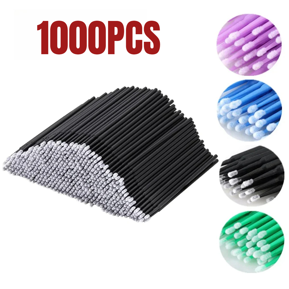 Beauty Makeup & D Anime Studio - 1000/500PCS Spazzola per la pulizia delle