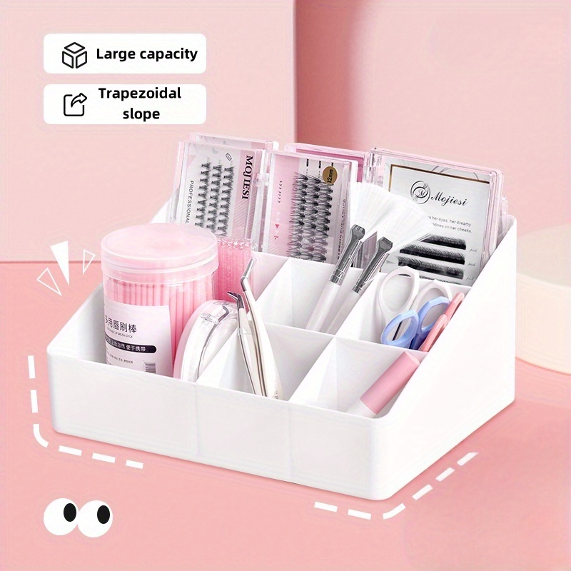 Beauty Makeup Box Set - Organizer Professionale in Acrilico per Extension