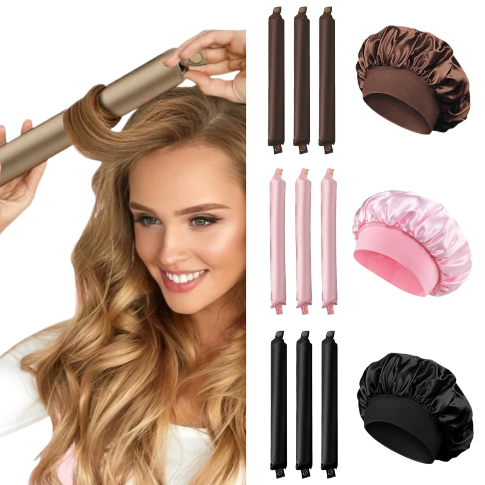 Hair Curling Wand - Fascia per asta arricciacapelli senza calore