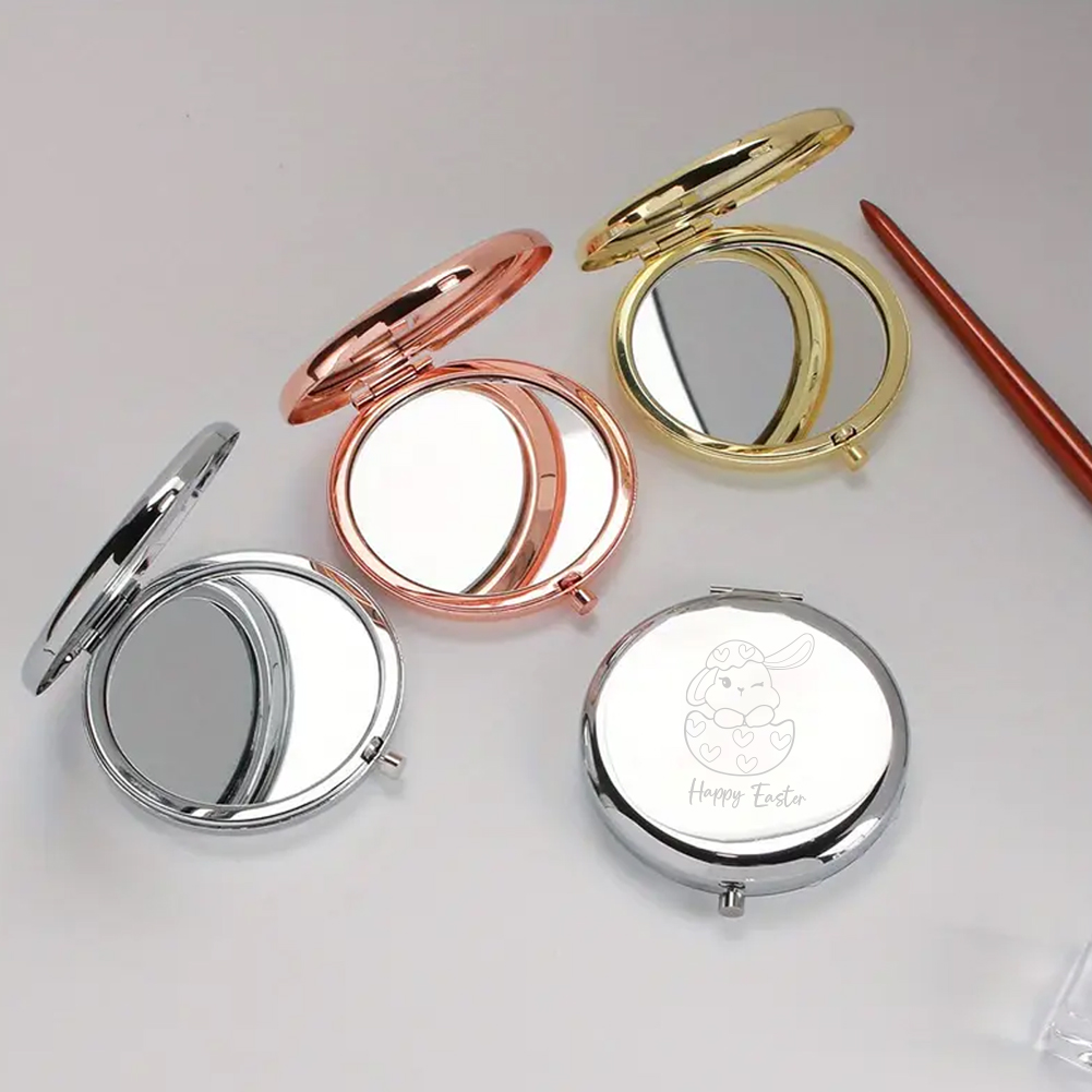 Beauty Makeup & D Anime Studio - 1 pezzo Specchietto tascabile rotondo con