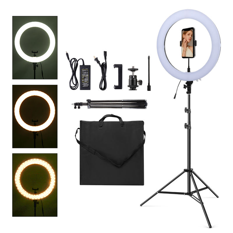 Beauty Makeup Video - Luce ad anello da 18 pollici