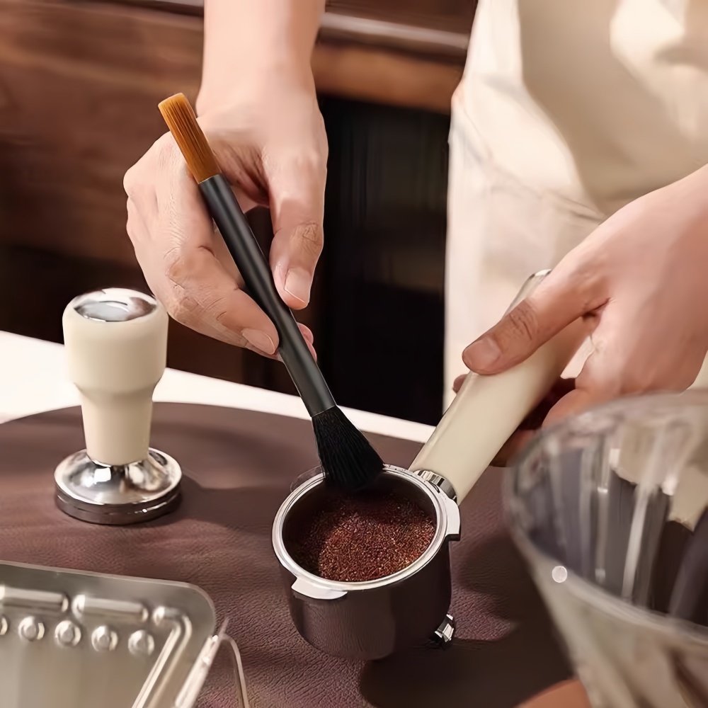 Blush Brush Kabuki - Macinacaffè Tubo in alluminio Spazzola per