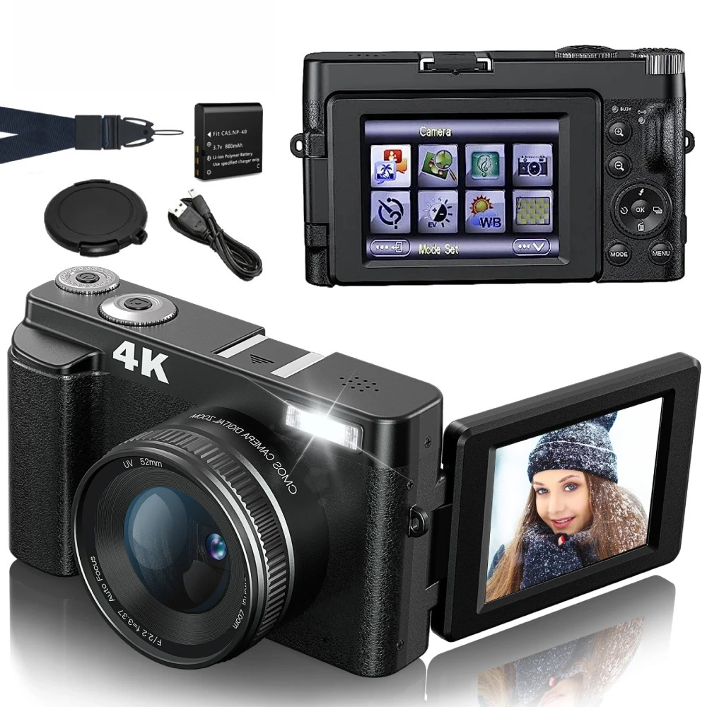Beauty Makeup Video - Fotocamera Digitale 4K per Fotografia e
