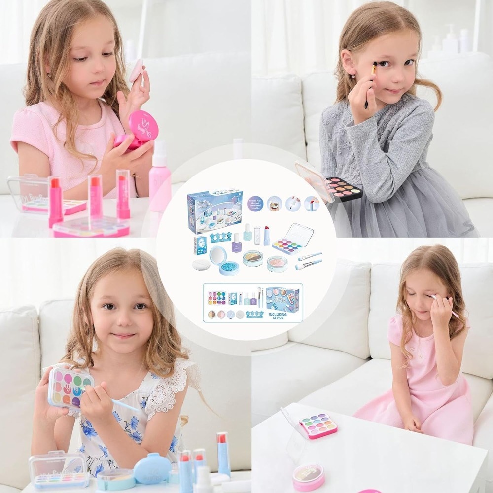 Beauty Makeup Kit For Girls - Set Gioco Salone di Bellezza, Kit