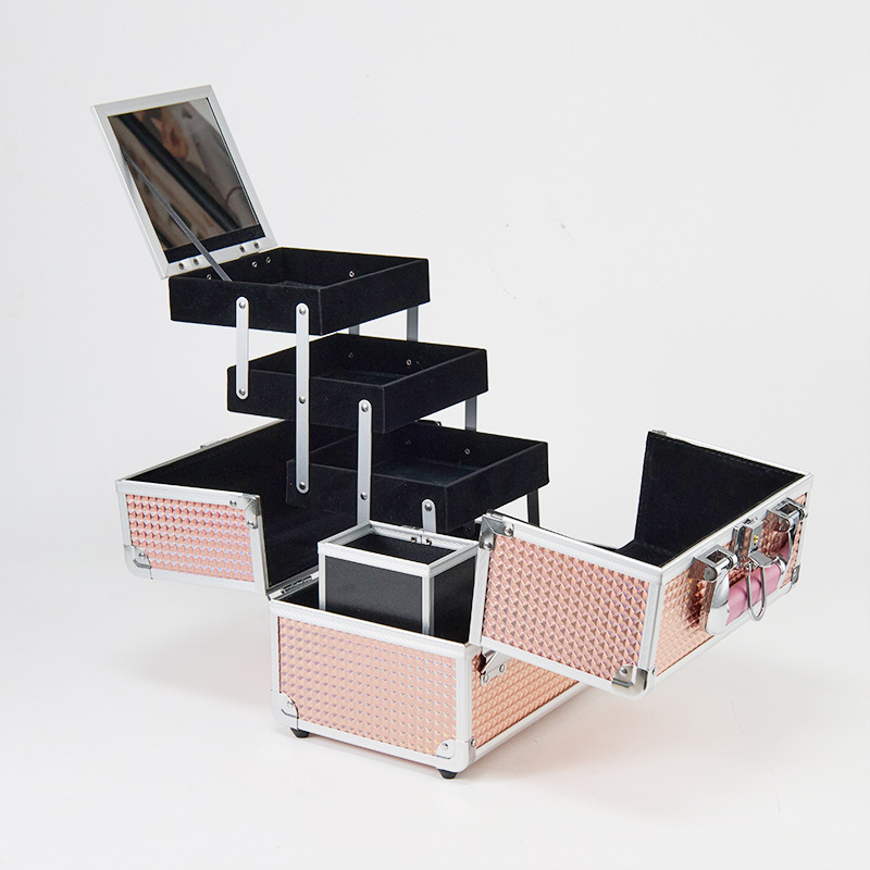 Beauty Makeup Artist - Valigetta per Trucco in Alluminio a