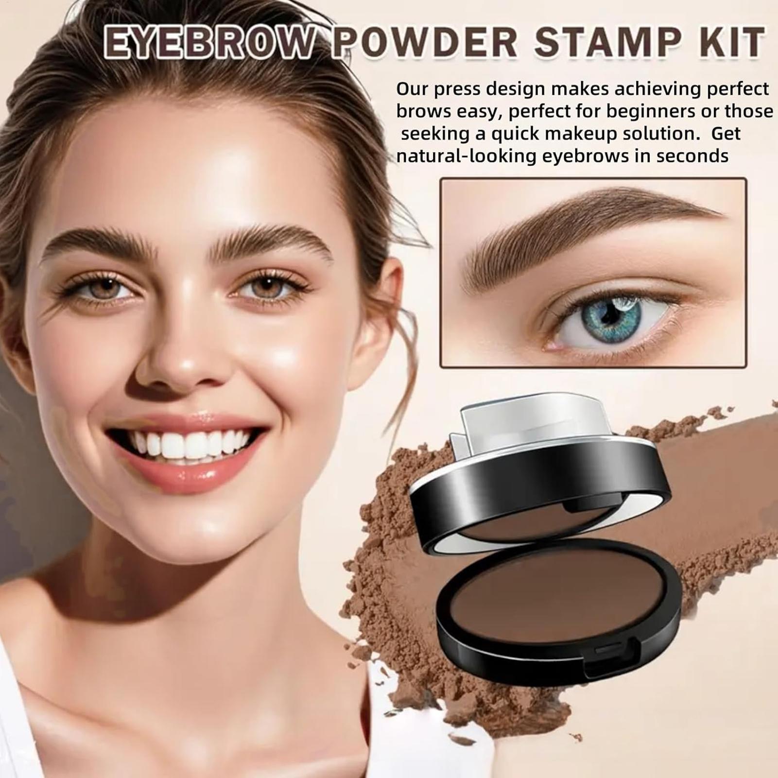 Beauty Makeup Kit For Girls - Kit Timbro per Sopracciglia Impermeabile, Trucco