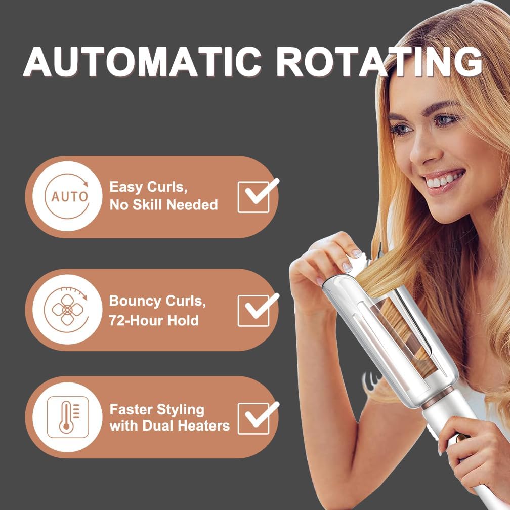 Ferro arricciacapelli automati - Hair Curling Wand recensione e prezzo
