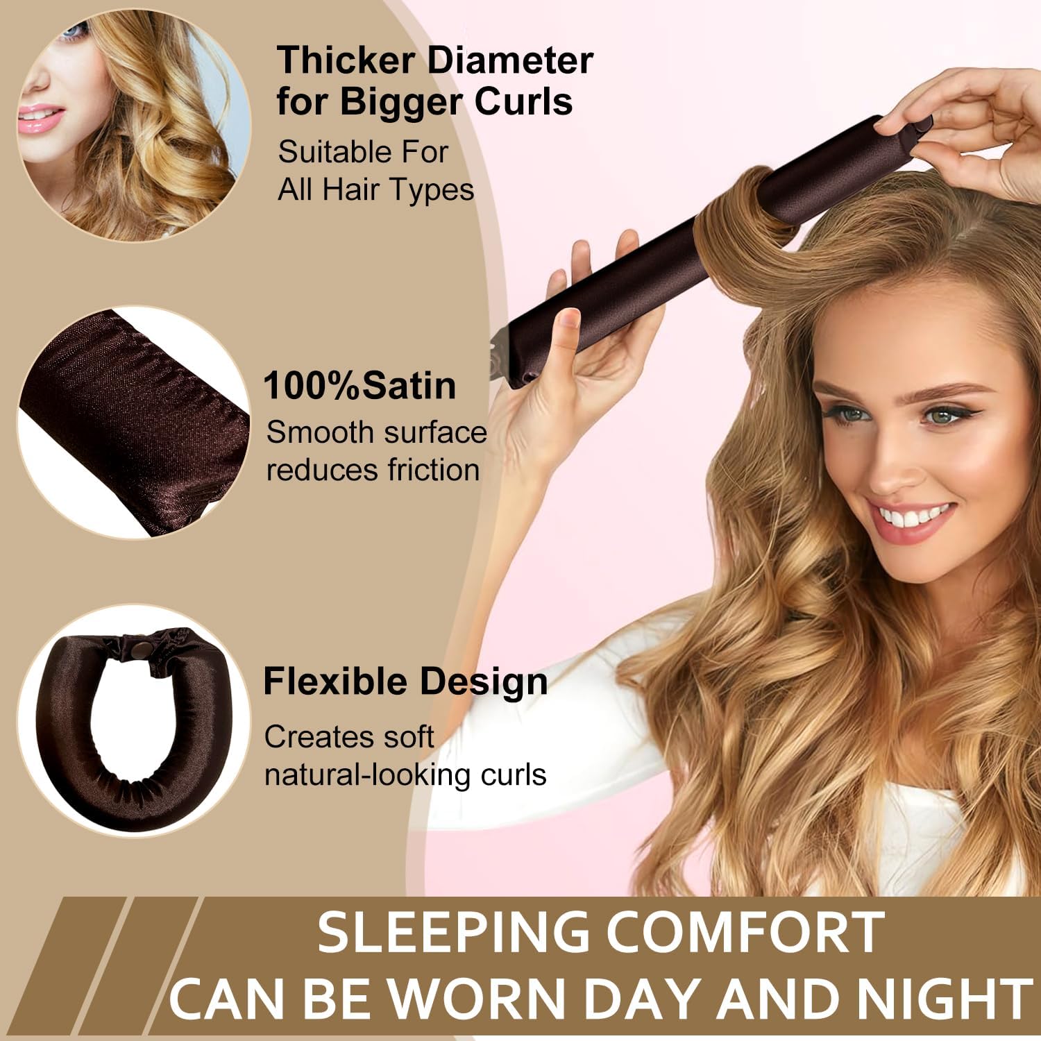 Fascia per asta arricciacapell - Hair Curling Wand recensione e prezzo