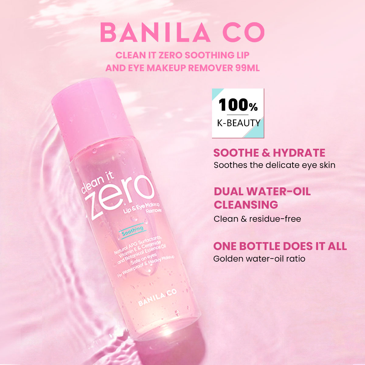 BANILA CO Clean it Zero Soothi - Beauty Makeup & D Anime Studio recensione e prezzo