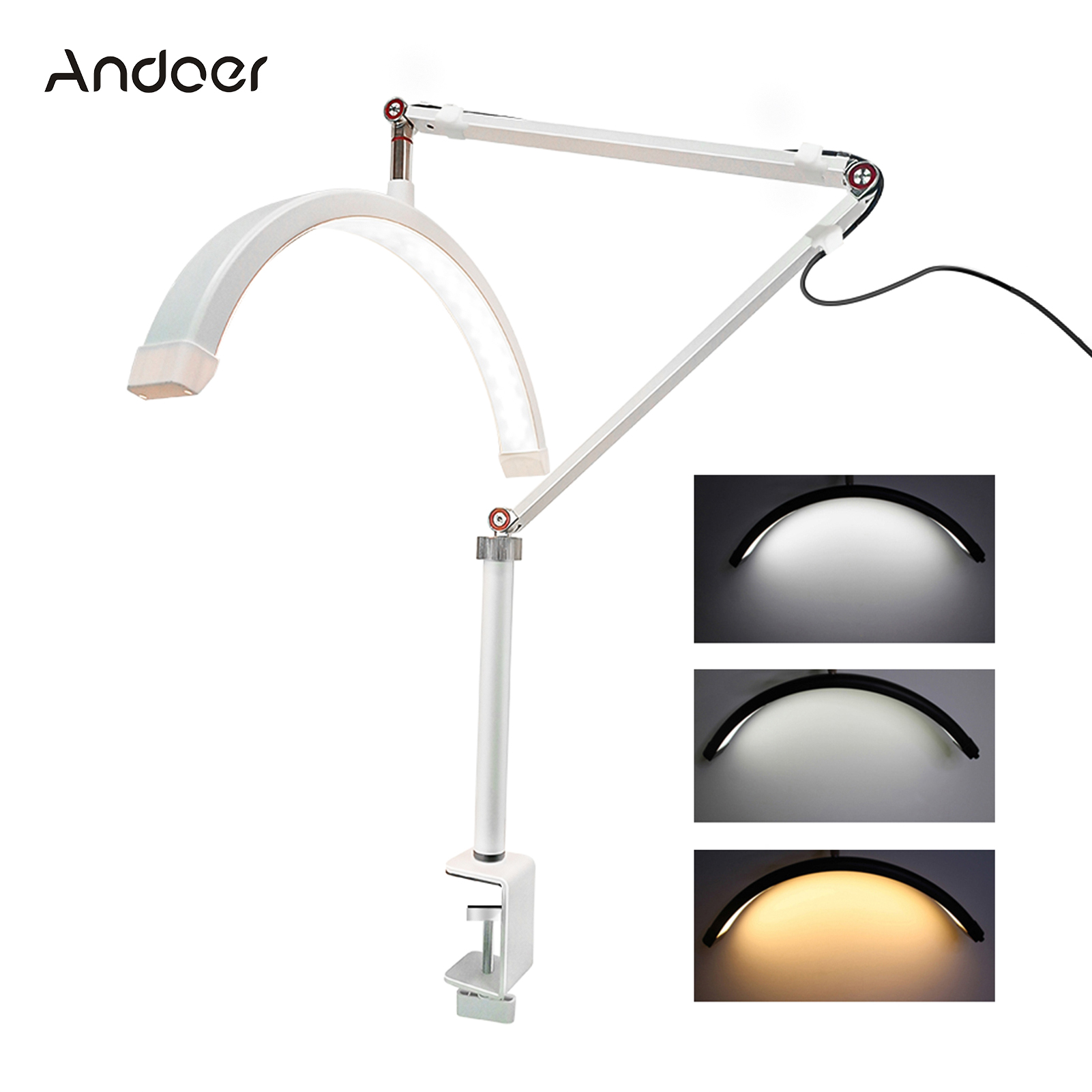 Andoer HD-M3X Luce video a LED - Beauty Makeup Video recensione e prezzo