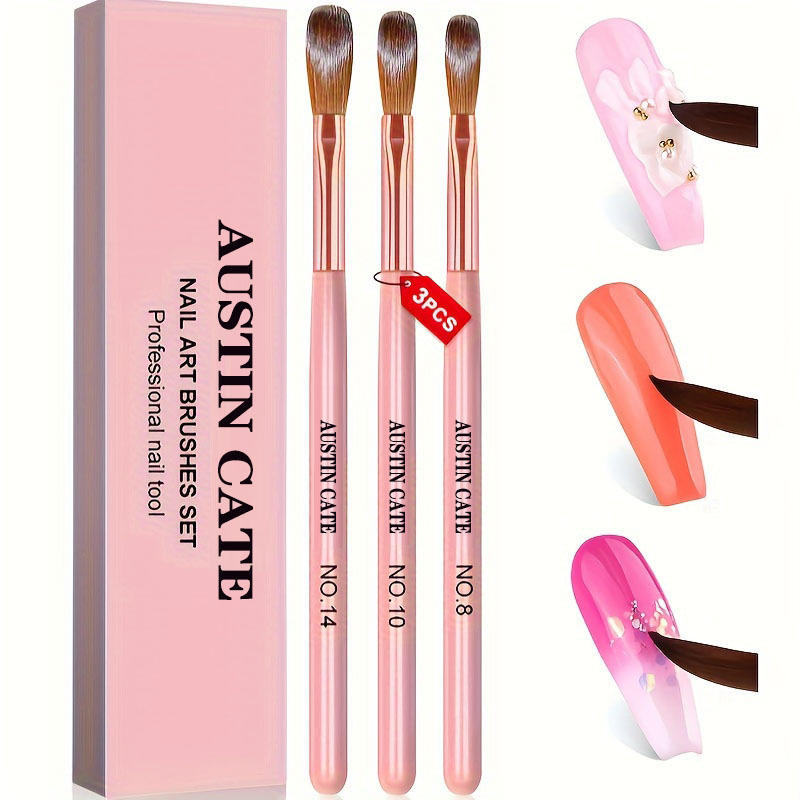 Set di pennelli per unghie acr - Blush Brush Kabuki recensione e prezzo
