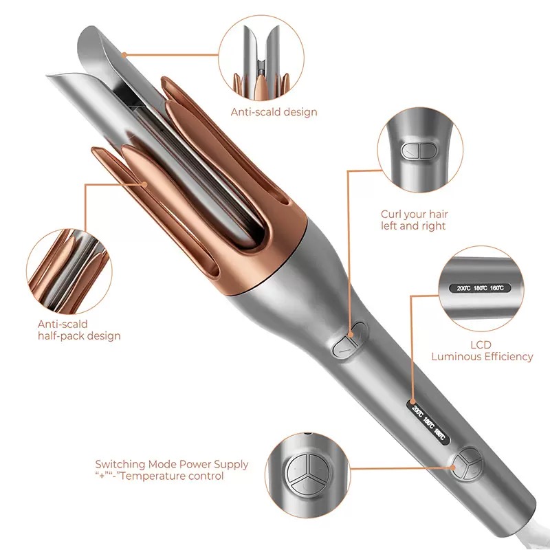 Ferro arricciacapelli automati - Hair Curling Wand recensione e prezzo