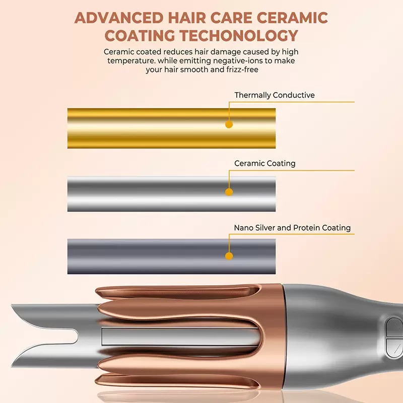 Ferro arricciacapelli automati - Hair Curling Wand recensione e prezzo