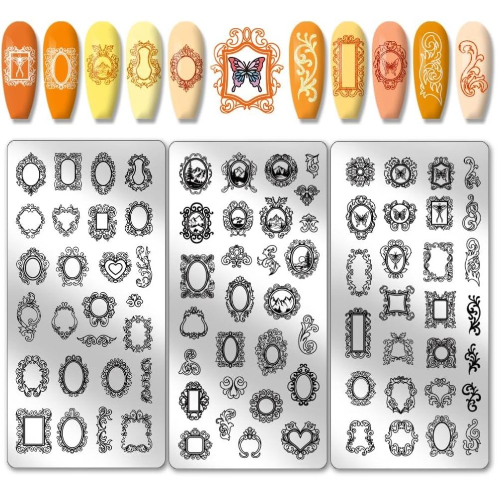 Set di 3 Piastre per Stamping  - Nail Art Stamping Kit recensione e prezzo
