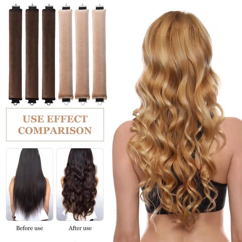 3/4 pezzi senza calore bigodin - Hair Curling Wand recensione e prezzo