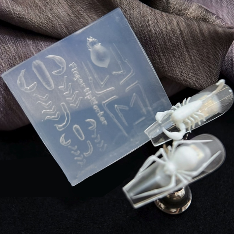 Stampo in Silicone 3D a Forma  - Nail Art Stamping Kit recensione e prezzo