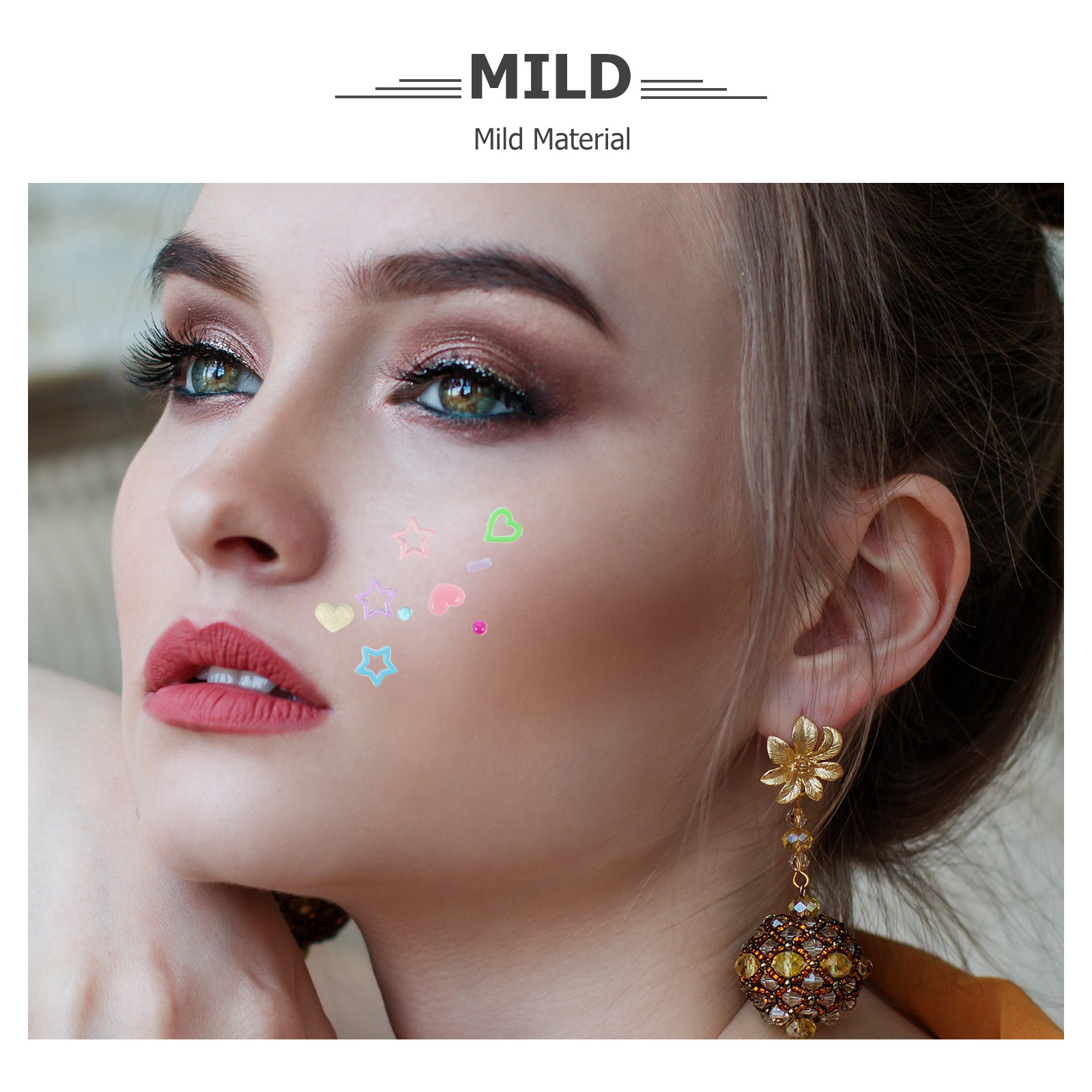 10 Fogli di Adesivi con Strass - Beauty Makeup & D Anime Studio recensione e prezzo