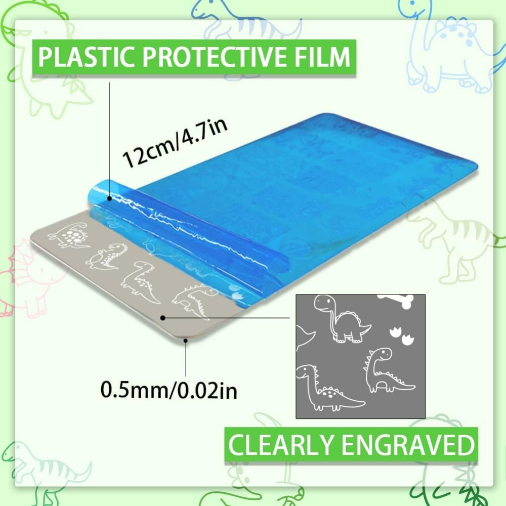 3 piastre per timbri per unghi - Nail Art Stamping Kit recensione e prezzo